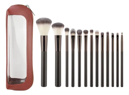 Set De Brochas De Maquillaje Para Rubor En Polvo