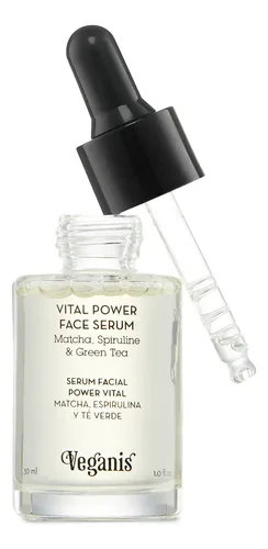 Serum Facial Veganis Vital Power Con Matcha Espirulina X30ml
