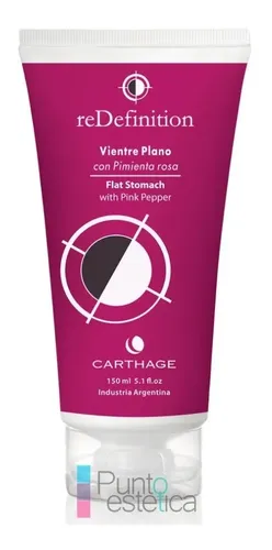 Carthage Crema Reductora Vientre Plano Grasa Cintura Abdomen Tipo de envase Pote