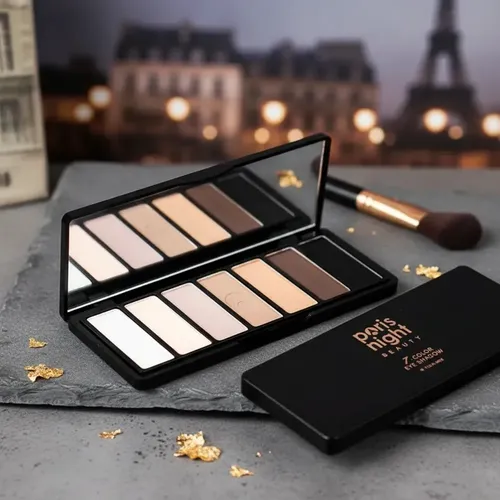 Paleta Sombras De Ojos Paris Night 7 Colores 1