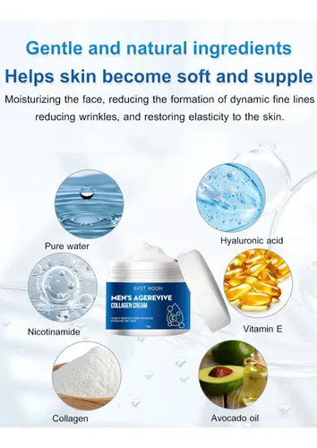 Crema Antiedad De Colágeno Para Hombres Collagen Fir