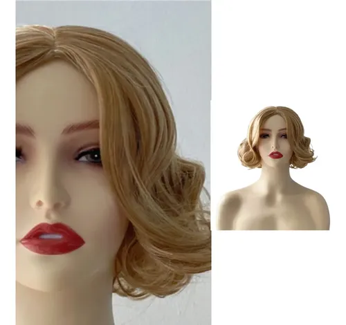 Pelucas Sintéticas Cortas Y Rizadas Look Para Mujer, Malla T Not Specified
