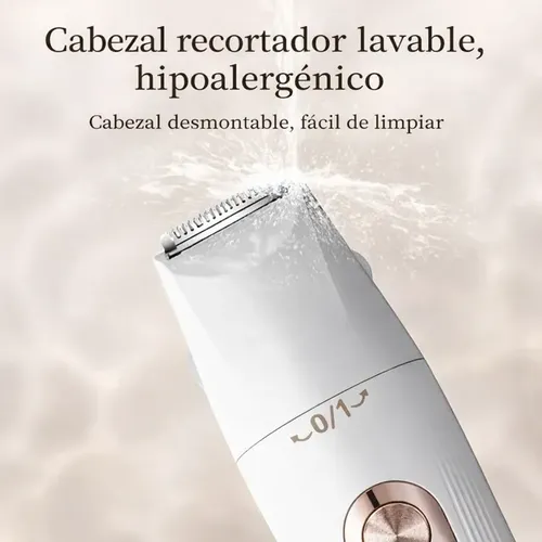 W Depiladora Eléctrica Recargable Para Mujer, Rasuradora M