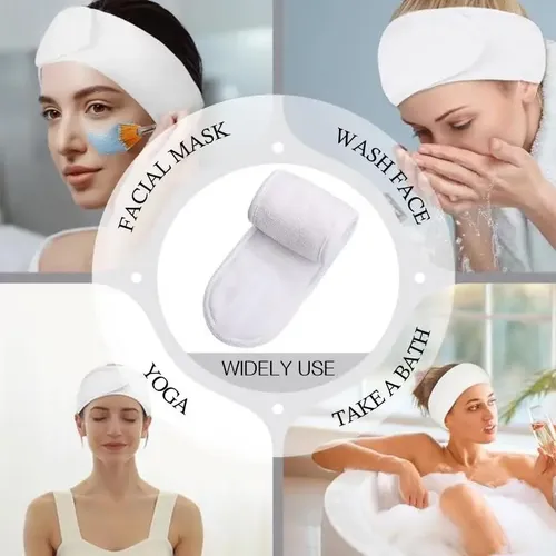 30 Bandas De Cabeza Spa Jacyuig Ajustables Para Cuidado