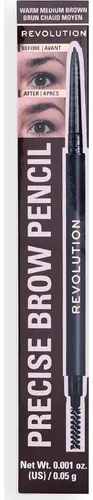 Lápiz De Cejas Revolution Precise Brow, Doble Extremo