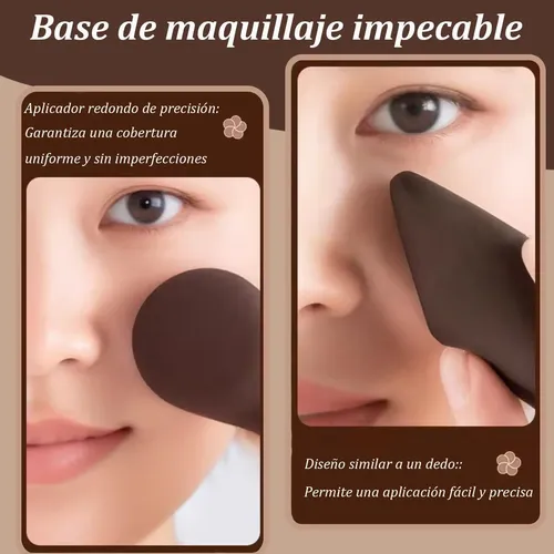 Esponja Para Maquillaje 2 Piezas, Facetas Beauty Blender