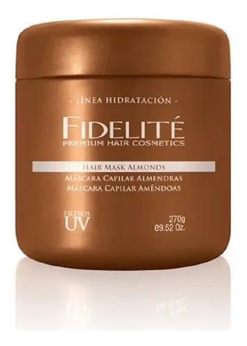 Kit Máscaras Fidelite Vainilla+almendras+keratina+ácida