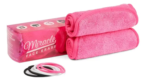 Miracle Face-toallas Desmaquillantes/microfibra/reutilizable