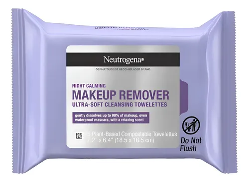 Toallitas Desmaquillantes Neutrogena Night Calming X 25 Un.