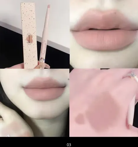 Lápiz Delineador De Labios Nude Mate Velvet Cappuvini
