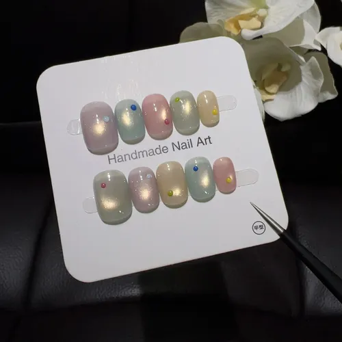 Ofrecemos Alta Calidad. Parche De Uñas Usable De Lunares De