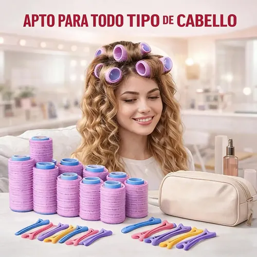 Rizadores De Plástico Joygod, 48 Unidades, Para Cabello Sin