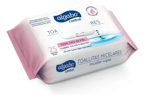 Algabo Toallitas Wipes X25u. Micelar