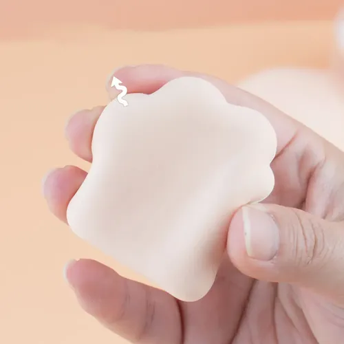 Aplicación De Iluminador Makeup Powder Puff