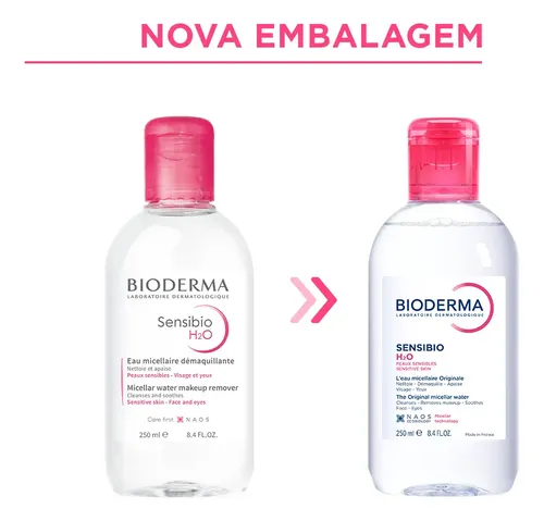 Agua Micelar Desmaquillante Calmante Sensibio H2o