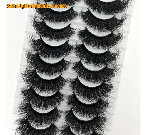 Pestañas Postizas 20 Mm Loladook, 3d Mink, Tira Completa