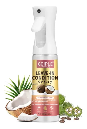 Spray Acondicionador Y Protector Térmico Sin Enjuague Wozutu