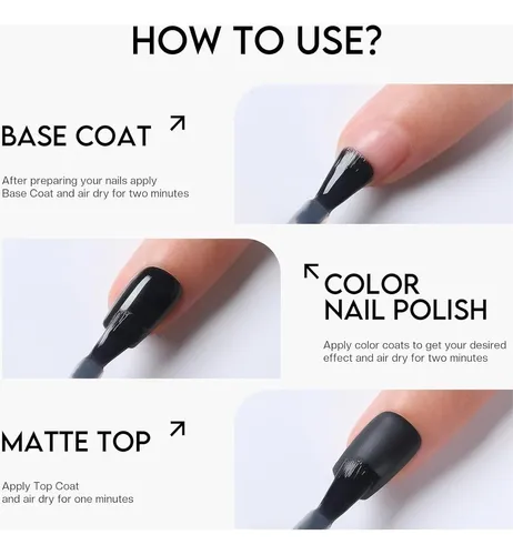 Esmalte Top Coat Mate Glamonade 15ml