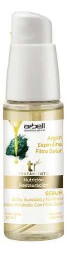 Serum Capilar Con Argan Espirulina Nutricion Restauracion