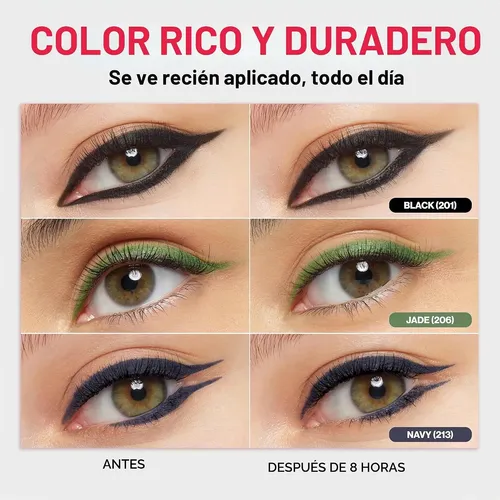 Delineador Impermeable Revlon Colorstay Violet Oscuro Packx2