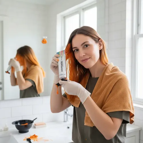 Tintura Fidelité COLORMASTER Naranja Magma de 60 g