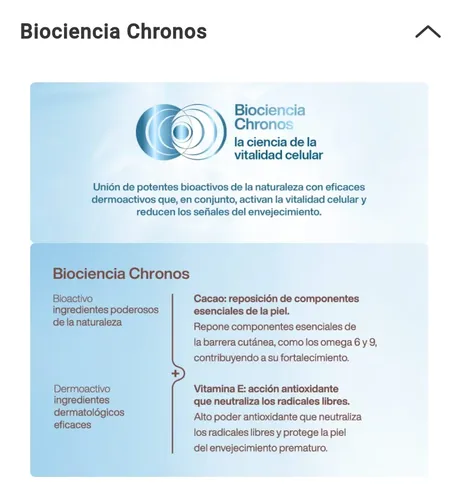 Set Chronos Derma Doble X2  Limpieza Desmaquillante Natura