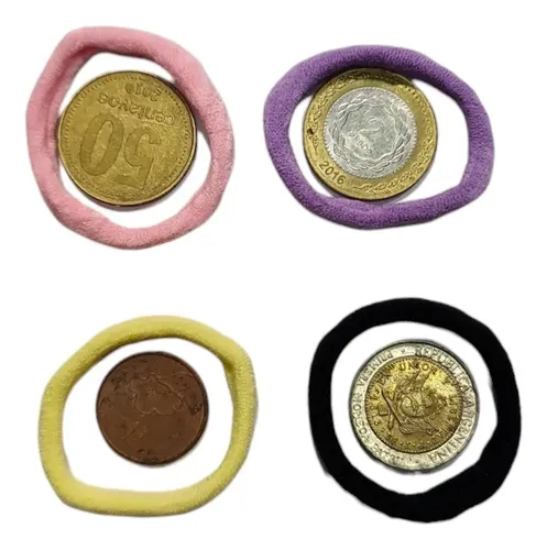 Colitas De Pelo Comunes Finos Pack X 100 Unidades