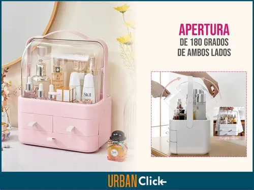 Organizador De Maquillaje Portatil Escritorio Porta Cosmetic