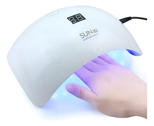 Cabina Lampara Para Uñas Uv Led Sun 8s 48w Timer Sensor