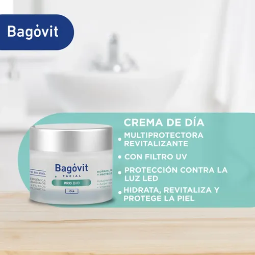 Bagovit Facial Pro Bio Crema De Dia Nutritiva 55grs