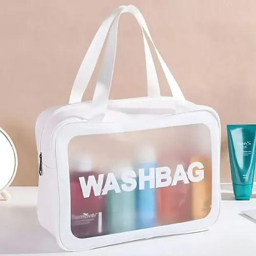 Aa Bolso Transparente For Mujer, Bolso De Maquillaje,