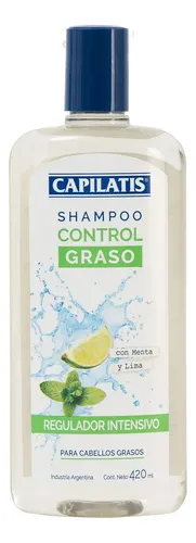 Capilatis Shampoo Control Graso X 420ml Regulador Intensivo