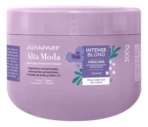 Mascara Acondicionadora Alta Moda Desamarillador X 300 Gr