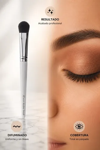 Pincel De Maquillaje Ojos Aplicador Sombras De Melody Scher