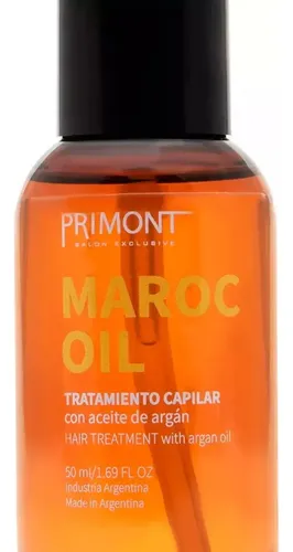 Tratamiento Capilar Serum Aceite De Argan Primont Maroc Oil
