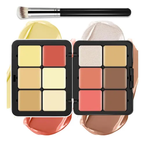 Paleta De Maquillaje En Crema 12 Colores Lsxia Set #05