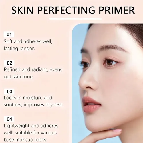Prebase Facial Suavizante: Base Hidratante Con Color Para Im