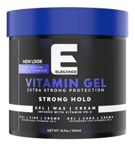 Elegance Vitamina Gel, 16.9 Onzas, Infundido Con