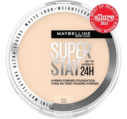Base De Polvo Híbrida Maybelline Super Stay 24hr 120