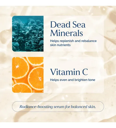 Toning Skin Serum With Vitamin C Complex & Dead Sea