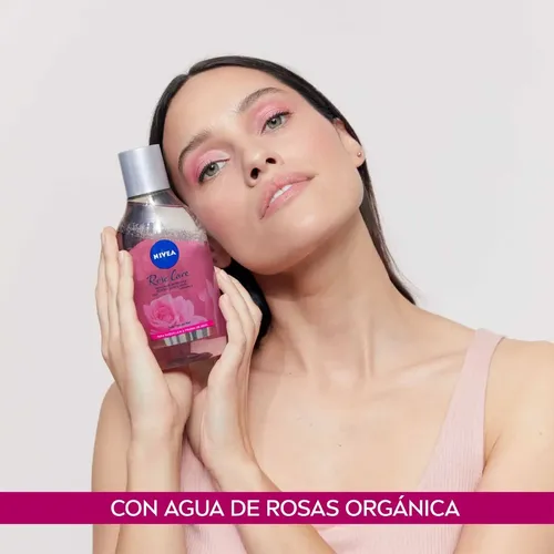 Agua Micelar Bifásica Nivea Rose Care X 400 Ml