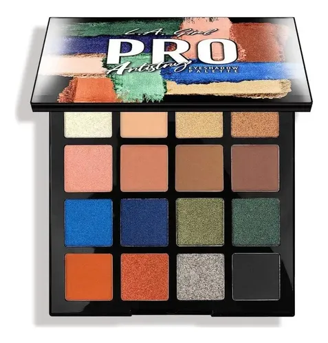 Paleta De Sombras Pro De Ojos De L.a. Girl Artistry Ges431