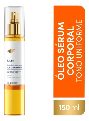 Dove Aceite Corporal Tono Uniforme Aceite de Rosa Mosqueta 150ml