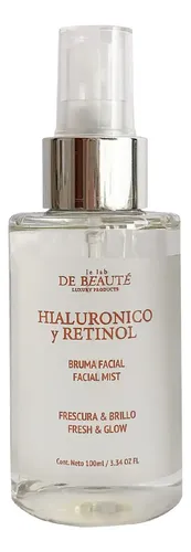 Bruma Con Hialurónico & Retinol X 100ml Momento de aplicación Día/Noche Tipo de piel Todo tipo de piel