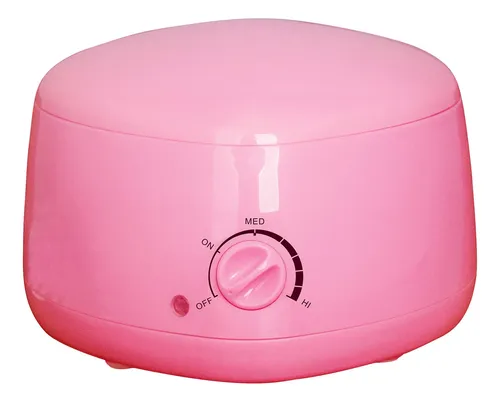 Mini Depiladora Caliente Rosa Con Tapón Europeo, 200 Ml, Dep