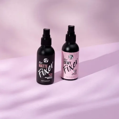 Spray Fijador Dual Para Maquillaje W7 The Fixer Duo