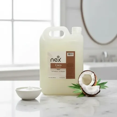 Shampoo Coco Nex Bidon X 2 Litros Cabellos Rulos Rizos Ondas