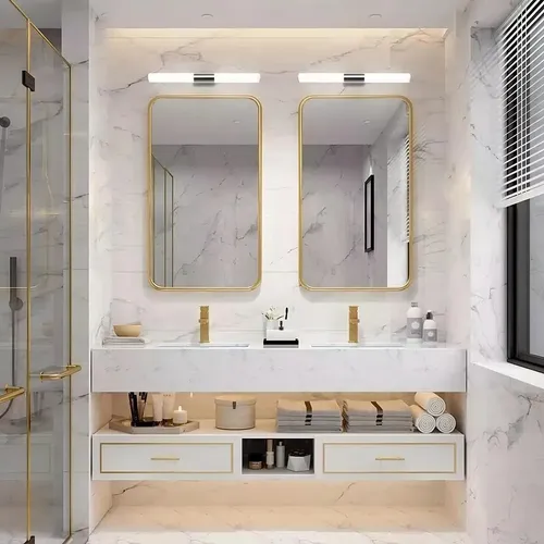 Espejo Con Luz Led Para Pared, Baño, Techo, 40cm