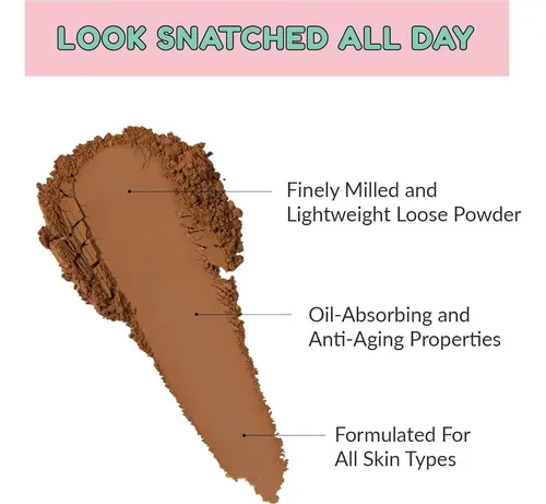Polvo Fijador Suelto Kimchi Chic Beauty Almendra 113g