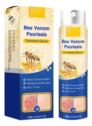 2* Spray Calmante Para La Psoriasis Con Veneno De Abeja